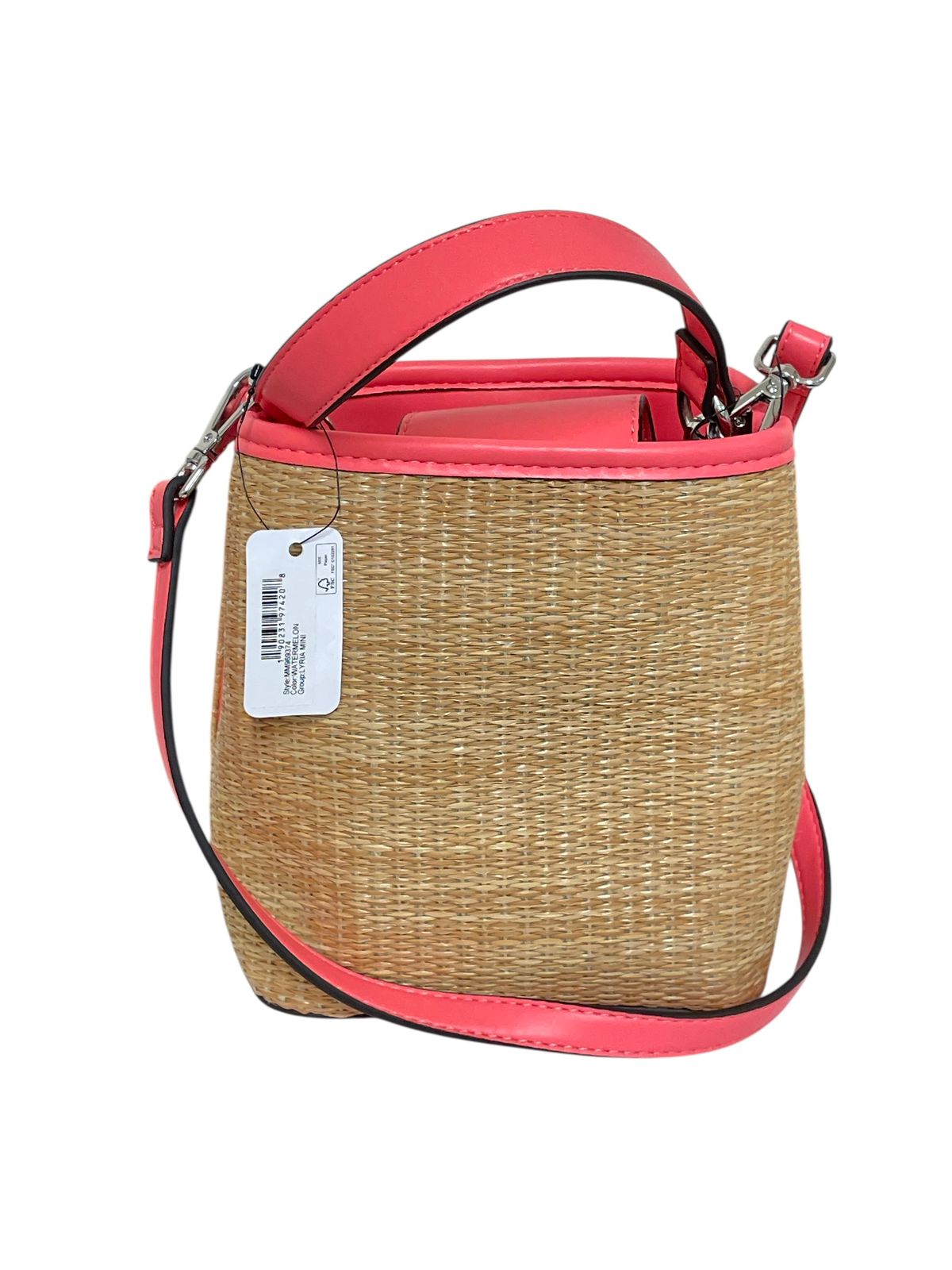 Bolsa GUESS Natural & Coral | Estilo Verano Chic