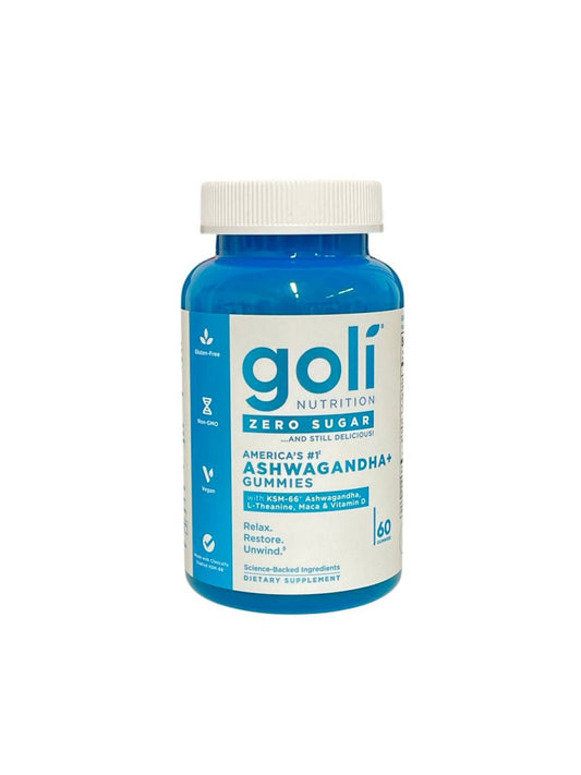 Goli Ashwagandha Gummies – Zero Azúcar, Máxima Calma